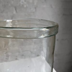 Pot à Cornichon Big - La Soufflerie - Hand blown recycled glass